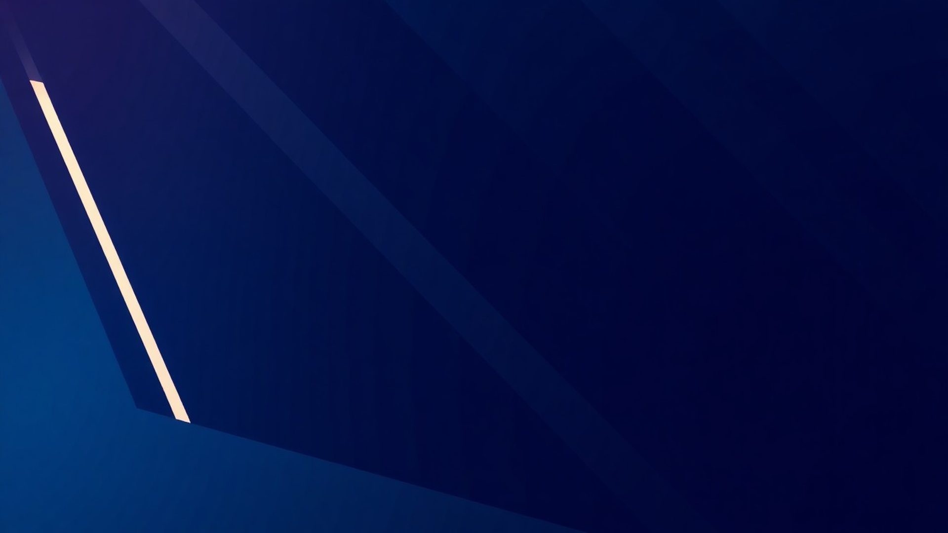 Abstract indigo geometric composition representing financial precision